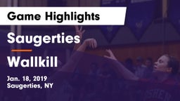 Saugerties  vs Wallkill  Game Highlights - Jan. 18, 2019