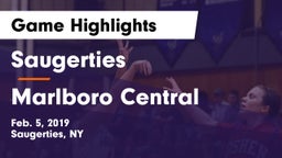 Saugerties  vs Marlboro Central  Game Highlights - Feb. 5, 2019