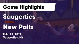 Saugerties  vs New Paltz  Game Highlights - Feb. 25, 2019