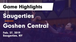 Saugerties  vs Goshen Central  Game Highlights - Feb. 27, 2019
