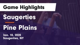 Saugerties  vs Pine Plains Game Highlights - Jan. 10, 2020