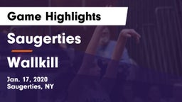 Saugerties  vs Wallkill  Game Highlights - Jan. 17, 2020