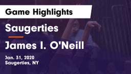 Saugerties  vs James I. O'Neill  Game Highlights - Jan. 31, 2020