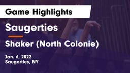 Saugerties  vs Shaker  (North Colonie) Game Highlights - Jan. 6, 2022