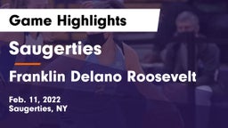 Saugerties  vs Franklin Delano Roosevelt Game Highlights - Feb. 11, 2022