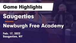 Saugerties  vs Newburgh Free Academy  Game Highlights - Feb. 17, 2022