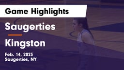 Saugerties  vs Kingston  Game Highlights - Feb. 14, 2023