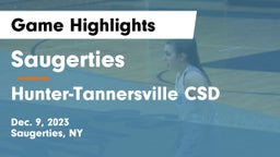 Saugerties  vs Hunter-Tannersville CSD Game Highlights - Dec. 9, 2023