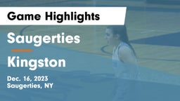 Saugerties  vs Kingston  Game Highlights - Dec. 16, 2023