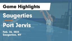 Saugerties  vs Port Jervis  Game Highlights - Feb. 26, 2024