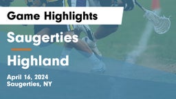 Saugerties  vs Highland  Game Highlights - April 16, 2024