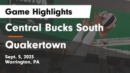 Central Bucks South  vs Quakertown  Game Highlights - Sept. 5, 2023