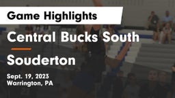 Central Bucks South  vs Souderton  Game Highlights - Sept. 19, 2023