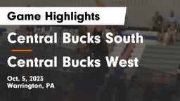 Central Bucks South  vs Central Bucks West  Game Highlights - Oct. 5, 2023