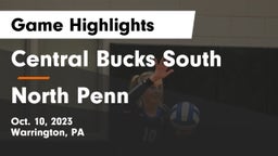 Central Bucks South  vs North Penn  Game Highlights - Oct. 10, 2023