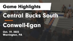 Central Bucks South  vs Conwell-Egan  Game Highlights - Oct. 19, 2023