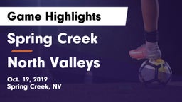 Spring Creek  vs North Valleys Game Highlights - Oct. 19, 2019