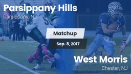 Matchup: Parsippany Hills vs. West Morris  2017