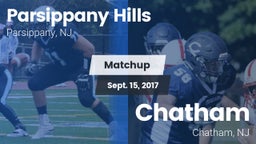 Matchup: Parsippany Hills vs. Chatham  2017