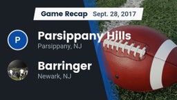 Recap: Parsippany Hills  vs. Barringer  2017