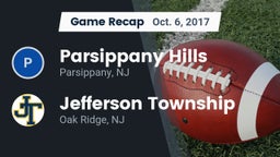 Recap: Parsippany Hills  vs. Jefferson Township  2017