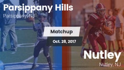 Matchup: Parsippany Hills vs. Nutley  2017