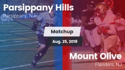 Matchup: Parsippany Hills vs. Mount Olive  2018