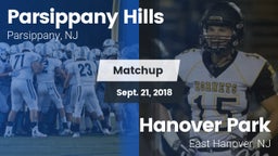 Matchup: Parsippany Hills vs. Hanover Park  2018