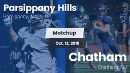 Matchup: Parsippany Hills vs. Chatham  2018