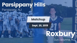 Matchup: Parsippany Hills vs. Roxbury  2019