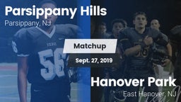 Matchup: Parsippany Hills vs. Hanover Park  2019