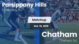 Matchup: Parsippany Hills vs. Chatham  2019