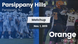 Matchup: Parsippany Hills vs. Orange  2019