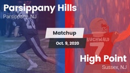 Matchup: Parsippany Hills vs. High Point  2020