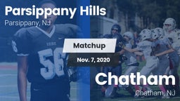 Matchup: Parsippany Hills vs. Chatham  2020
