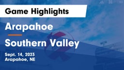 Arapahoe  vs Southern Valley  Game Highlights - Sept. 14, 2023