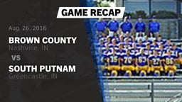 Recap: Brown County  vs. South Putnam  2016