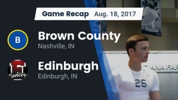 Recap: Brown County  vs. Edinburgh  2017