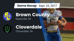 Recap: Brown County  vs. Cloverdale  2017
