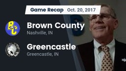 Recap: Brown County  vs. Greencastle  2017