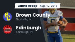 Recap: Brown County  vs. Edinburgh  2018