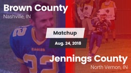 Matchup: Brown County High vs. Jennings County  2018