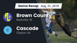Recap: Brown County  vs. Cascade  2018