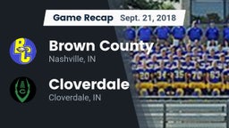 Recap: Brown County  vs. Cloverdale  2018