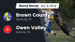 Recap: Brown County  vs. Owen Valley  2018