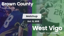 Matchup: Brown County High vs. West Vigo  2018