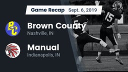 Recap: Brown County  vs. Manual  2019
