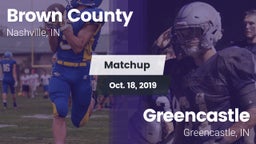 Matchup: Brown County High vs. Greencastle  2019