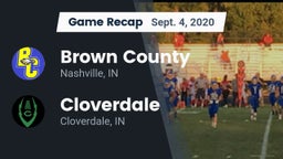 Recap: Brown County  vs. Cloverdale  2020