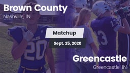 Matchup: Brown County High vs. Greencastle  2020